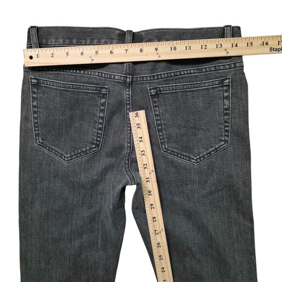 APC Petit New Standard Jeans Men 28 Dark Grey Denim Slim Fit - Picture 7 of 8